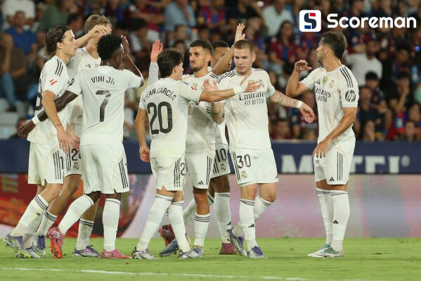 레알 마드리드, 라리가 개막 이후 6연승 질주...음바페 멀티골